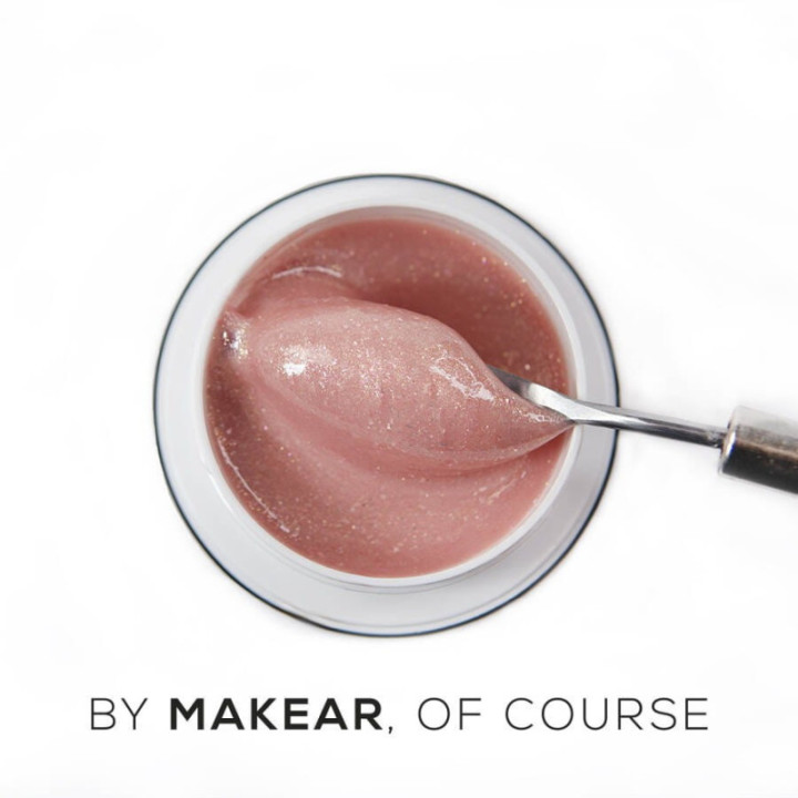Żel do paznokci Makear GG26 Glitter Nude - Gel&Go 15ml