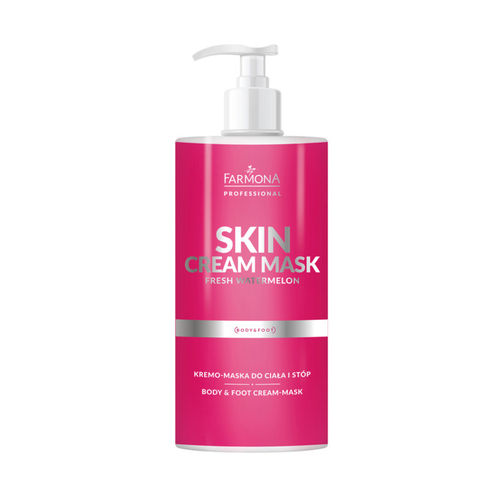 Farmona Skin cream mask fresh watermelon kremo-maska do ciała i stóp arbuz 500 ml