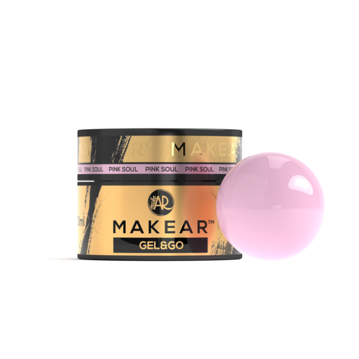 Żel do paznokci Makear GG09 Pink Soul - Gel&Go 50ml