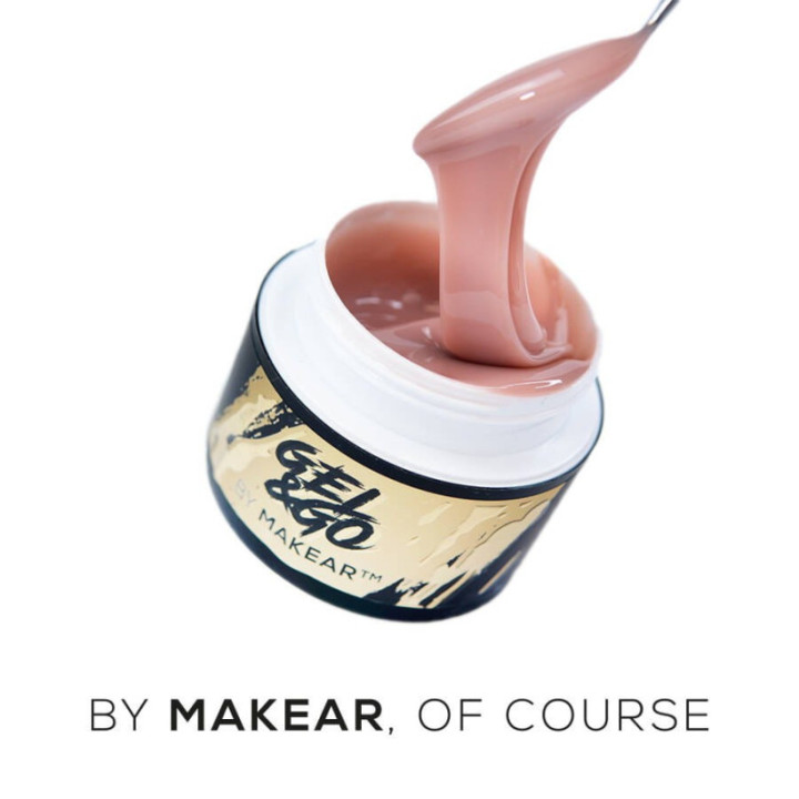 Żel do paznokci Makear GG01 Caramel - Gel&Go 50ml