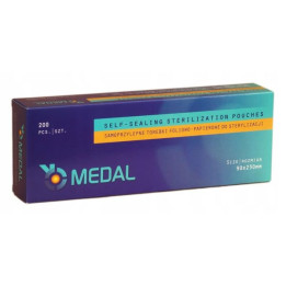 Medal Torebki do sterylizacji 90 x 230 mm (200 szt)