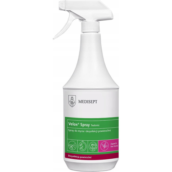 Velox spray dezynfekcja powierzchni tea tonic 1L