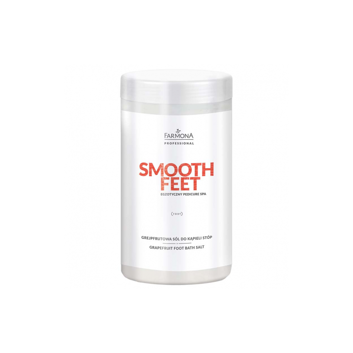 Farmona SMOOTH FEET, Grejpfrutowa sól do kąpieli stóp 1500g