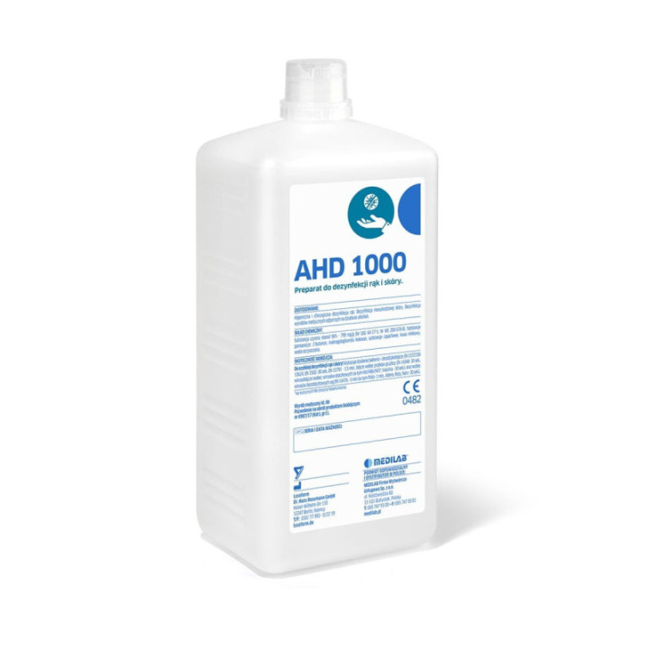 AHD 1000 do szybkiej dezynfekcji rąk - 1000 ml