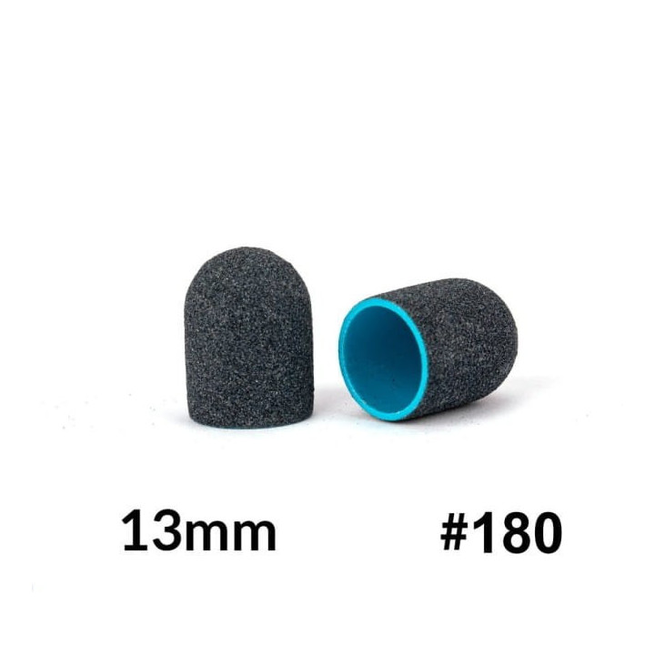 Kapturki ścierne do pedicure 13 mm gradacja 180 10 szt.
