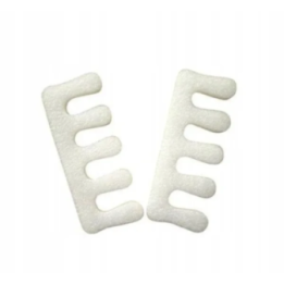 SEPARATOR DO PEDICURE PIANKOWY BIAŁY 10 PAR (20 SZT)