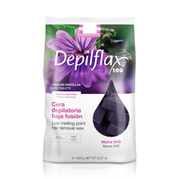 Depilflax 100 elastyczny wosk do depilacji o niskiej temperaturze topnienia Malva 5AB 1000 g