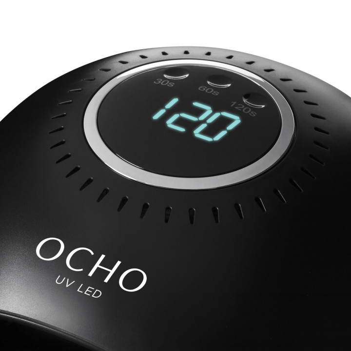 Lampa UV LED OCHO NAILS 8 CZARNA 84W