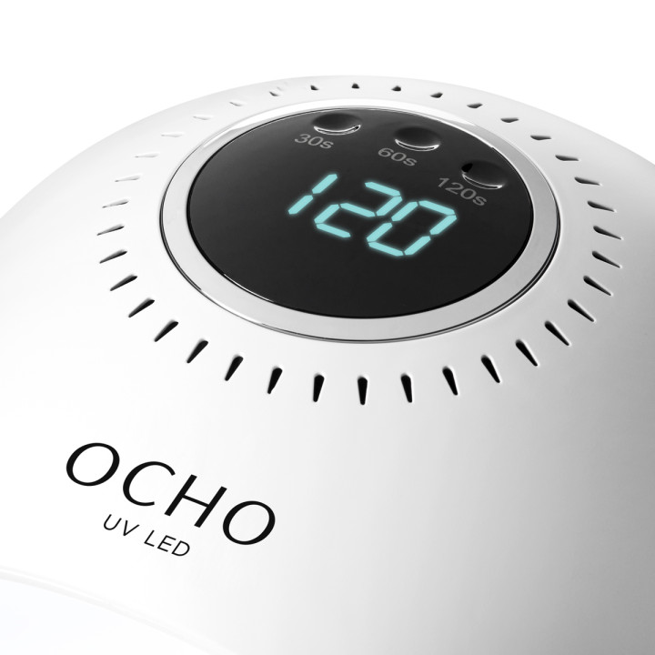 Lampa UV LED OCHO NAILS 8 BIAŁA 84W