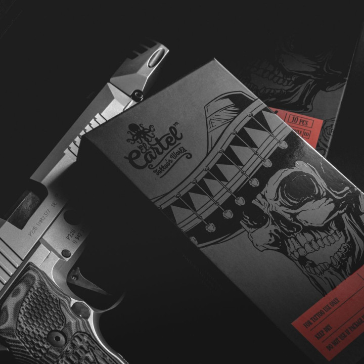Cartridge do tatuażu El Cartel V2 0.35 45 RM MediumTaper 10 szt.