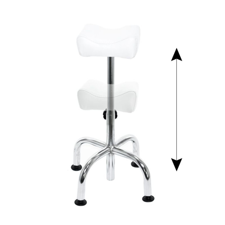 Podnóżek do pedicure AM-5012C biały