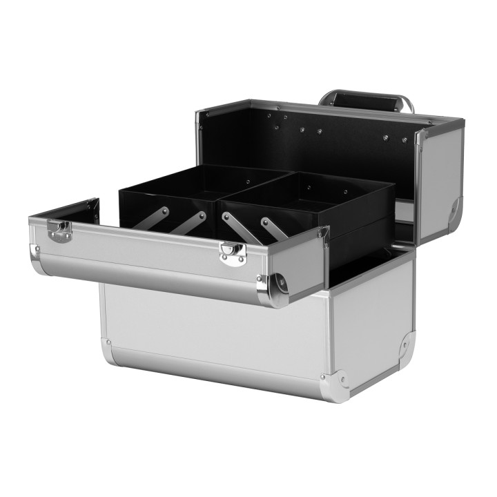 Kuferek kosmetyczny SC40 srebrny