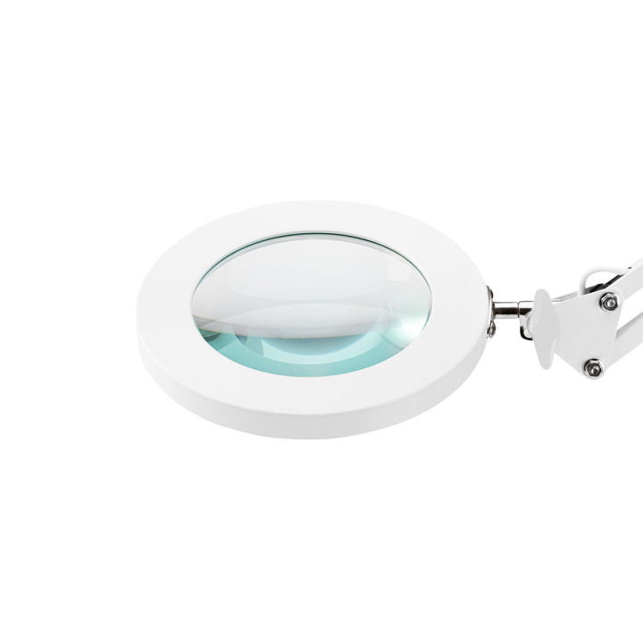 Lampa lupa led Glow 308 do blatu biała USB