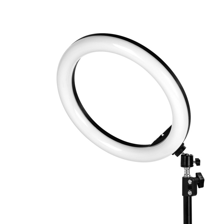 GLOW lampa pierścieniowa ring 13"" bsc ze statywem 10W