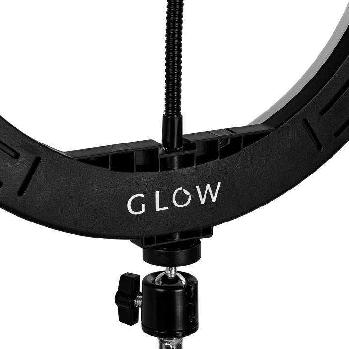 GLOW lampa pierścieniowa ring 13"" bsc ze statywem 10W