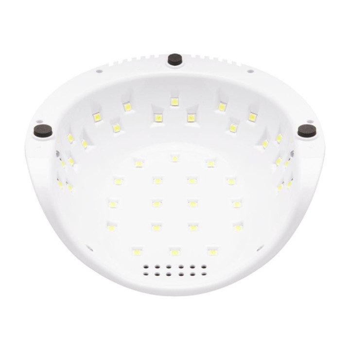 Lampa UV LED Shiny 86W biała/srebrna perła