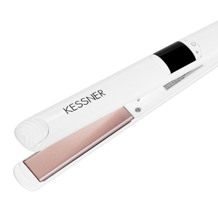 Prostownica do włosów Kessner Ionic 230°C biała