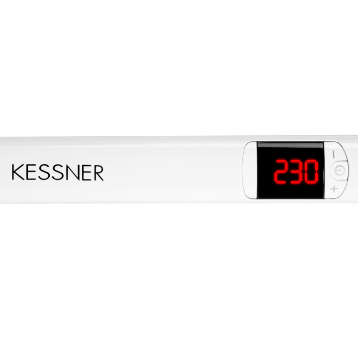 Prostownica do włosów Kessner Ionic 230°C biała