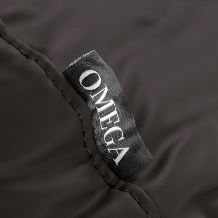 Zagłówek Omega brązowy