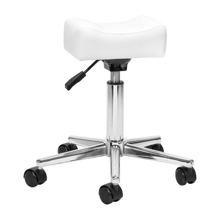 Podnóżek mobilny do pedicure Sillon Bell biały
