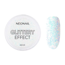Neonail Pyłek Glittery Effect No. 01
