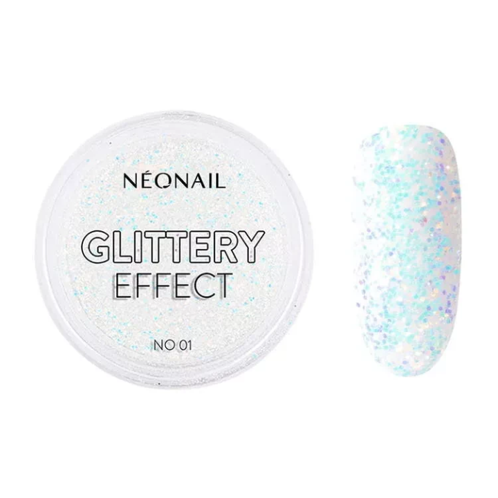 Neonail Pyłek Glittery Effect No. 01