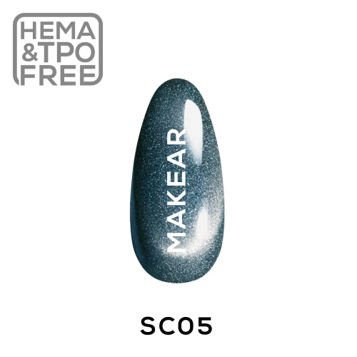 Makear SC05 Lakier hybrydowy 8ml Cat Eye 