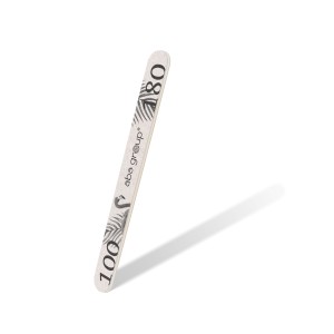 Aba Group PROSTY 100/180 Pilnik do paznokci  STANDARD - FLAMING 1 szt. 