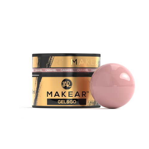 Żel do paznokci Makear GG01 Caramel - Gel&Go 50ml