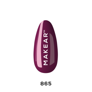 Makear 865 Wine Not - Lakier hybrydowy 