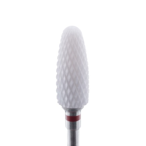 Frez ceramiczny czerwony stożek  