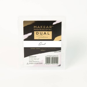 MAKEAR Dual Forms Oval - formy górne 120 szt. 