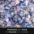 Żel do zdobień Makear Princess Gel PG03- Blue 5ml 