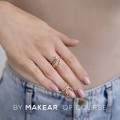 MAKEAR 15ml Builder&Bottle BG10 - Żel w Butelce z Pędzelkiem