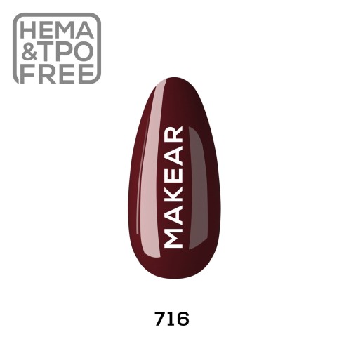 Makear Lakier hybrydowy 716 8ml