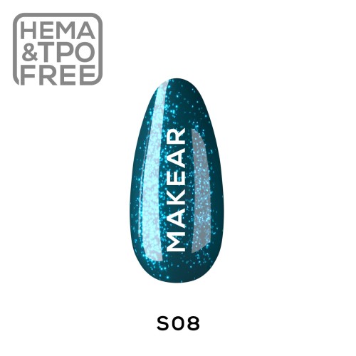 Makear Lakier hybrydowy S08 8ml