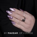Makear MCL02 Fluffy violet Lakier Hybrydowy CatEye 8ml