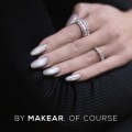  Makear MCL03 Silver Purr Lakier Hybrydowy CatEye 8ml
