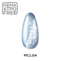 Makear MCL04 Furry Blue Lakier Hybrydowy CatEye 8ml
