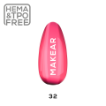 Makear Lakier Hybrydowy Jelly  32 Raspberry Rendezvous 8ml