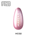 Makear Lakier Hybrydowy HC02 Holo Cat Eye 8ml