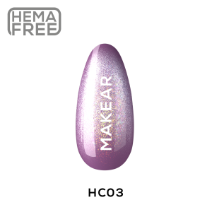Makear Lakier Hybrydowy HC03 Holo Cat Eye 8ml