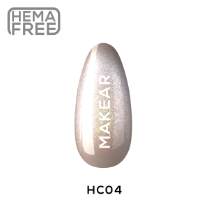 Makear Lakier Hybrydowy HC04 Holo Cat Eye 8ml
