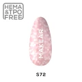 Makear Lakier hybrydowy  S72 Lovers Whisper 8ml