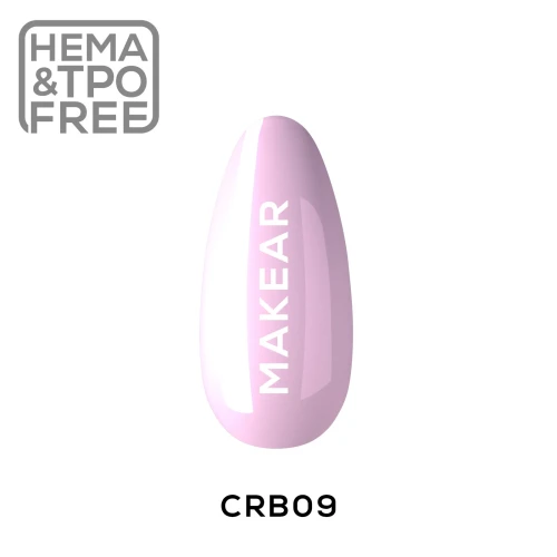 Makear Baza Rubber CRB09 Pink 8ml