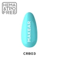 Makear Baza Rubber CRB03 Turquoise  8ml