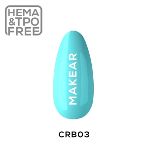 Makear Baza Rubber CRB03 Turquoise  8ml