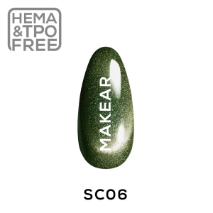  Makear SC06 Lakier hybrydowy 8ml Cat Eye