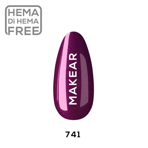 Makear 741 Lakier hybrydowy 8 ml