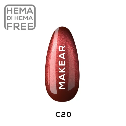 Makear C20 Lakier hybrydowy 8 ml